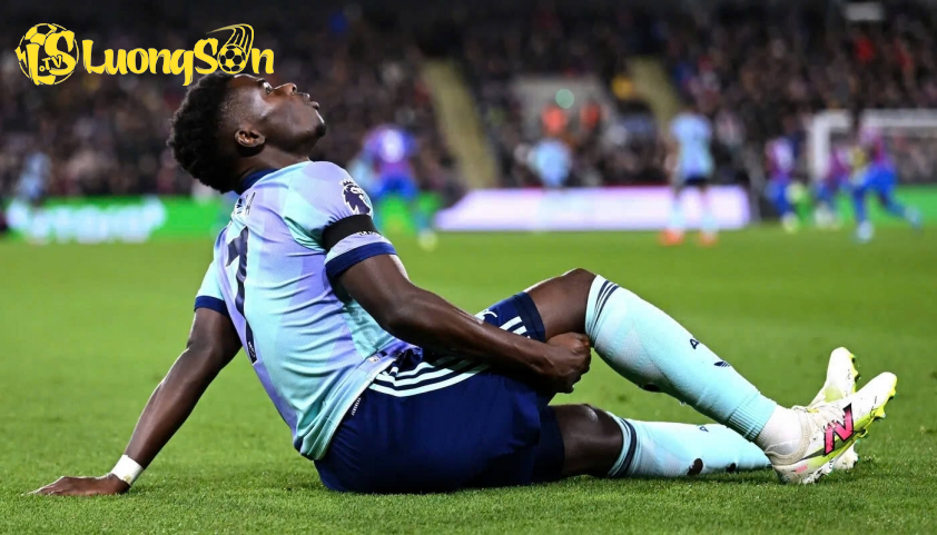 Vắng Saka, Arsenal thực sự gặp quá nhiều vấn đề – Ảnh: Getty